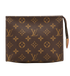 Louis Vuitton Toiletry Pouch 19, &pound;395, Accessories, Brown, Canvas, Front view